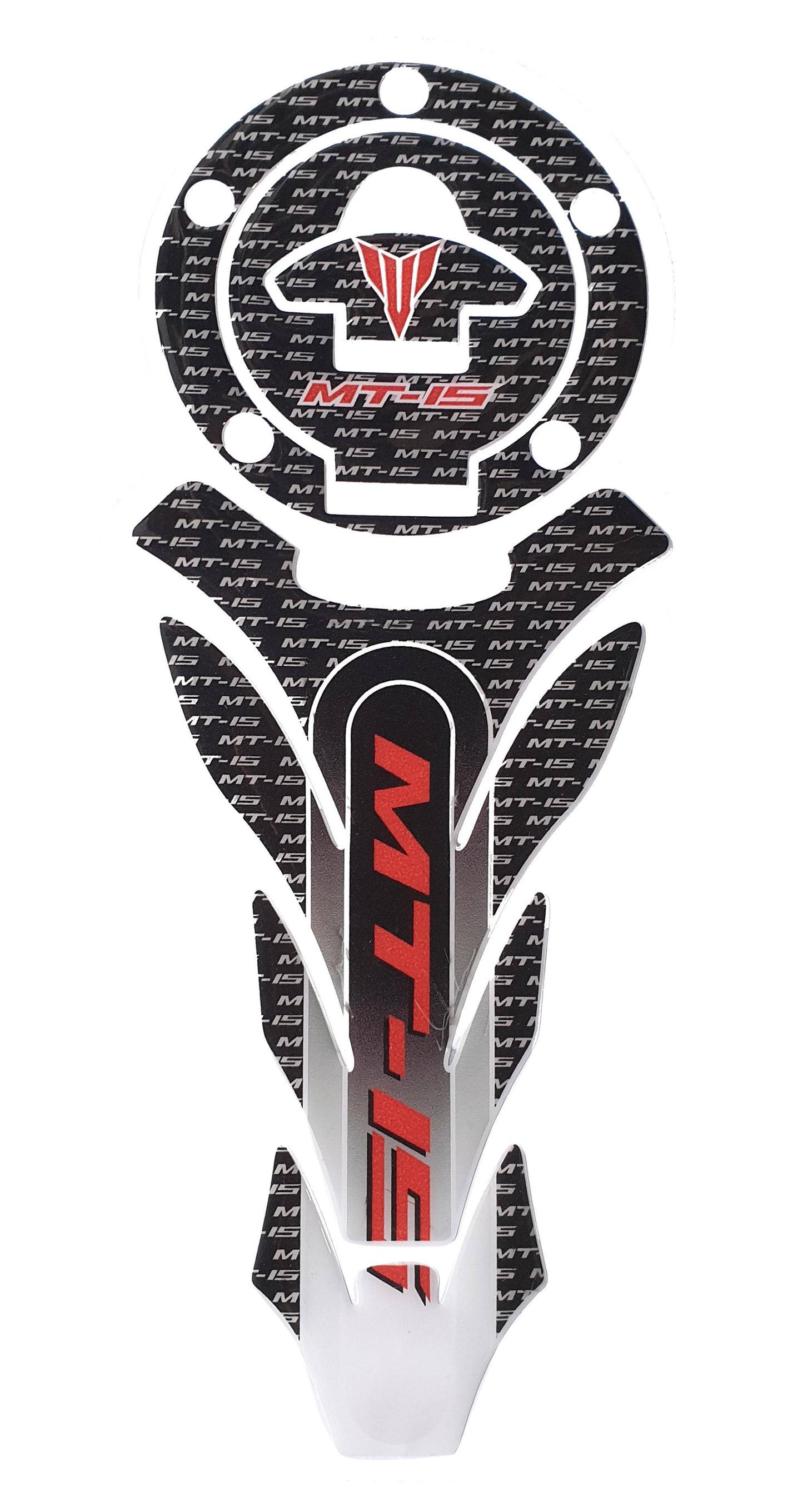 Yamaha MT-15 Compatible Tank Pad Combo The Darh Warriror