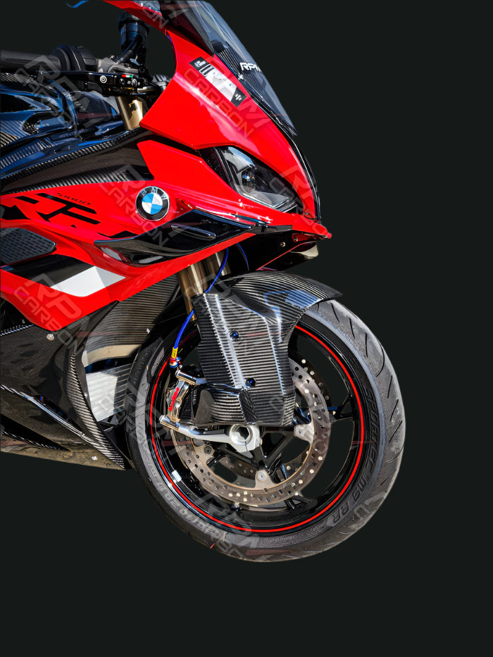 BMW M1000RR S1000R S1000RR Carbon Fiber Front Fender - SBK Motoparts