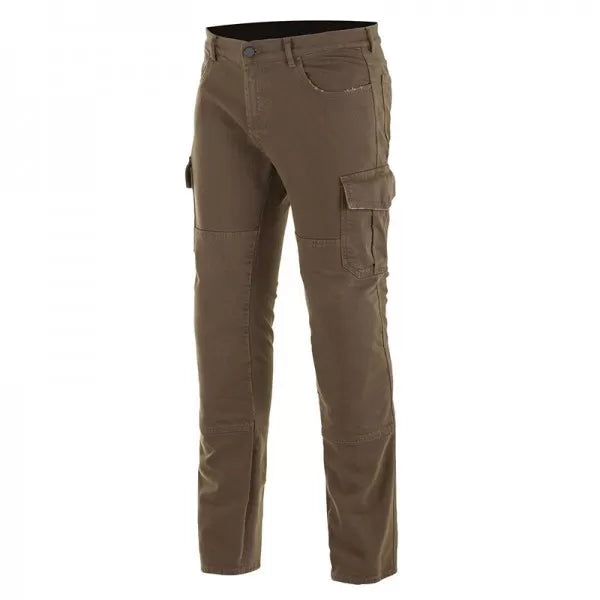 ALPINESTARS CARGO DISTRESSED BROWN JEANS