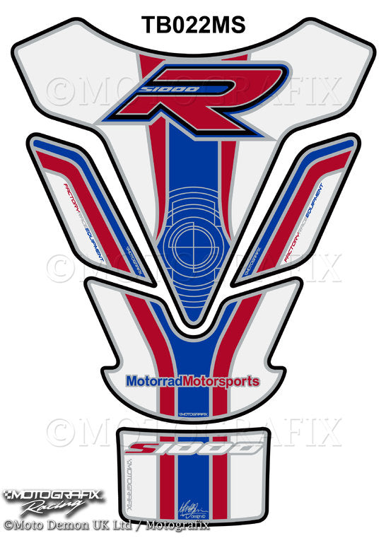 Motografix-BMW S1000r 2014-16 TANK PAD