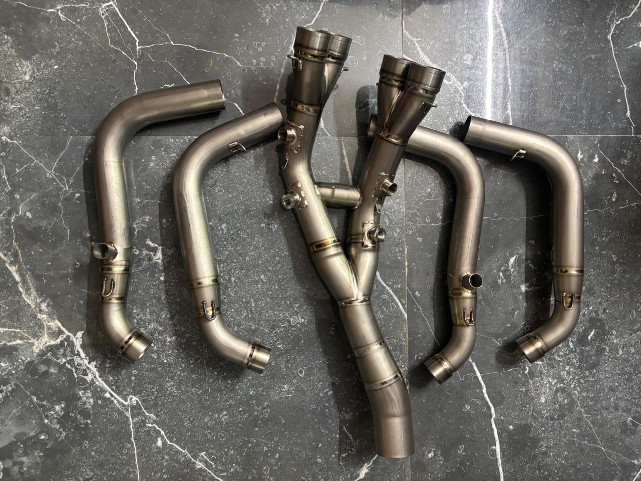 SBK RaceLab Full Titanium Handmade Headers for BMW S1000RR 2019-2024