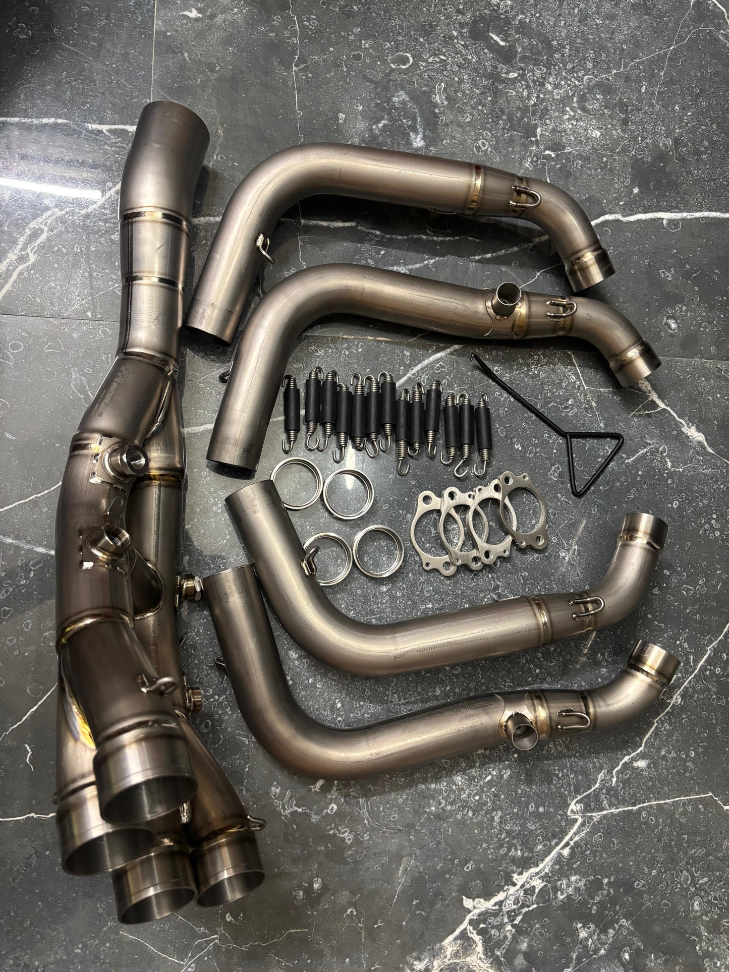 SBK RaceLab Full Titanium Handmade Headers for BMW S1000RR 2019-2024