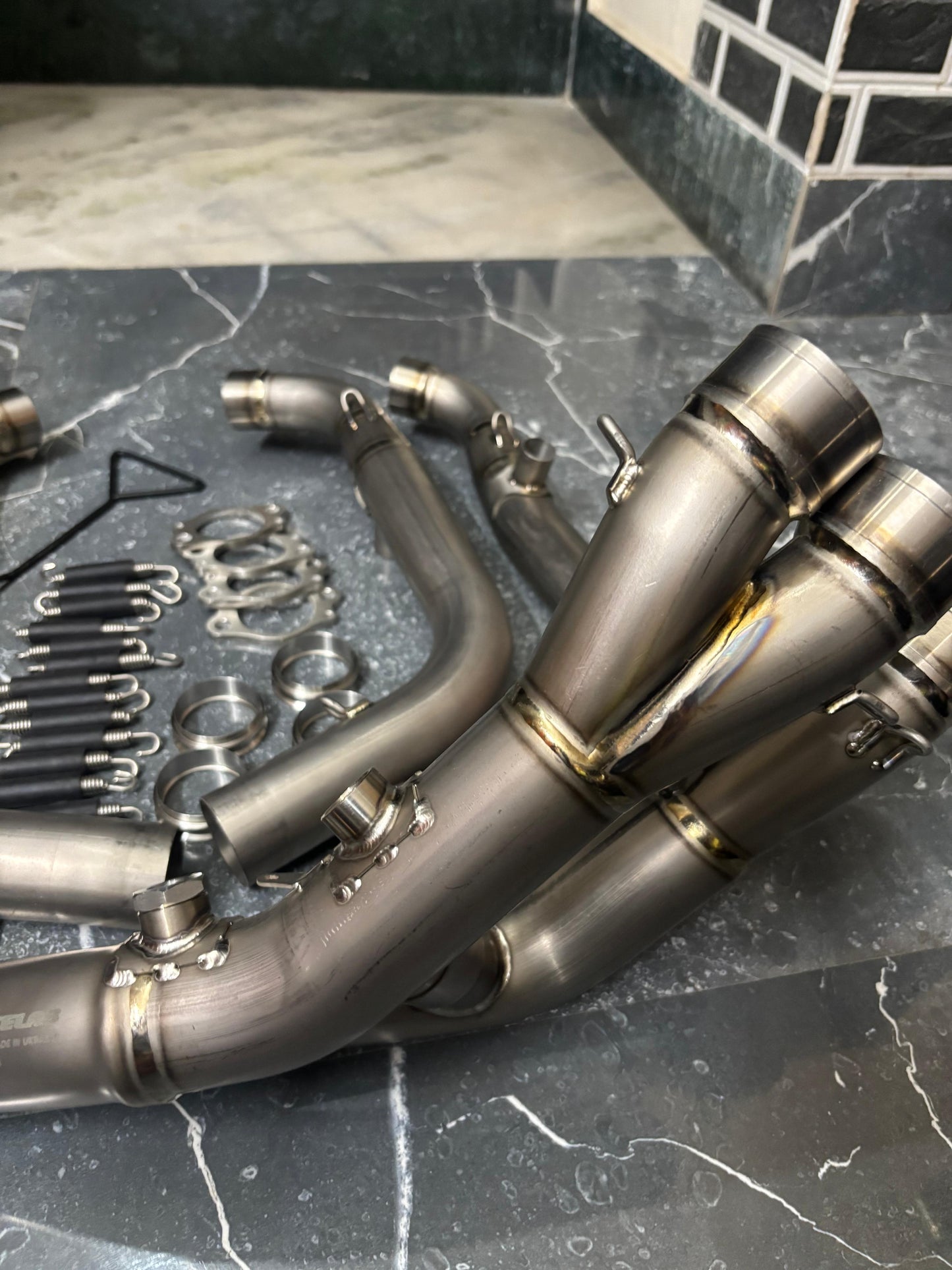SBK RaceLab Full Titanium Handmade Headers for BMW S1000RR 2019-2024