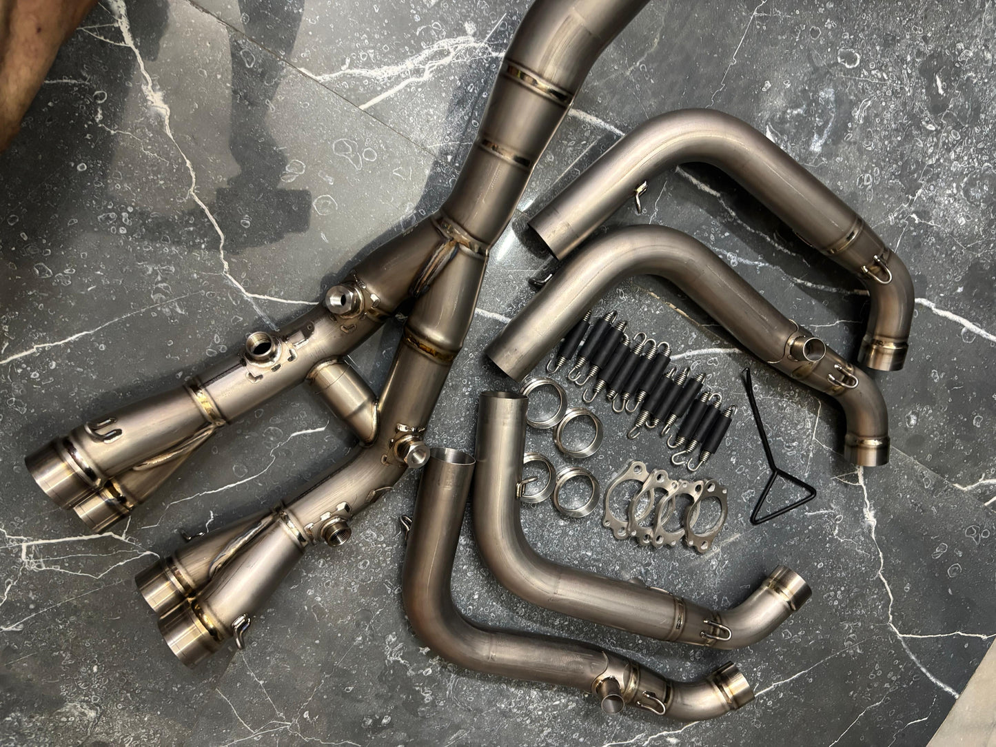 SBK RaceLab Full Titanium Handmade Headers for BMW S1000RR 2019-2024