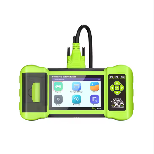 Jdiag M300 2in1 OBD2 Scanner 12V Battery Analyzer Tester Full version Motorcycle Diagnostic Tool - SBK Motoparts