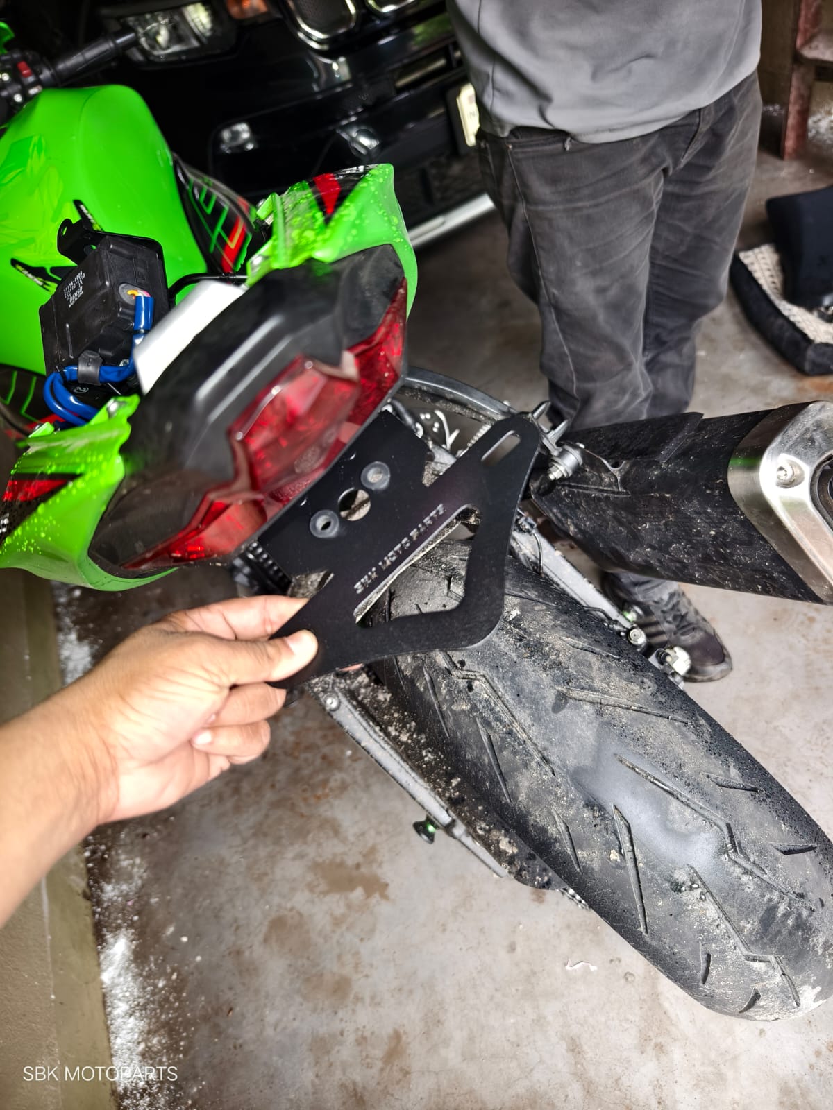 Kawasaki ZX6R SBK MOTOPARTS TAILTIDY - SBK Motoparts