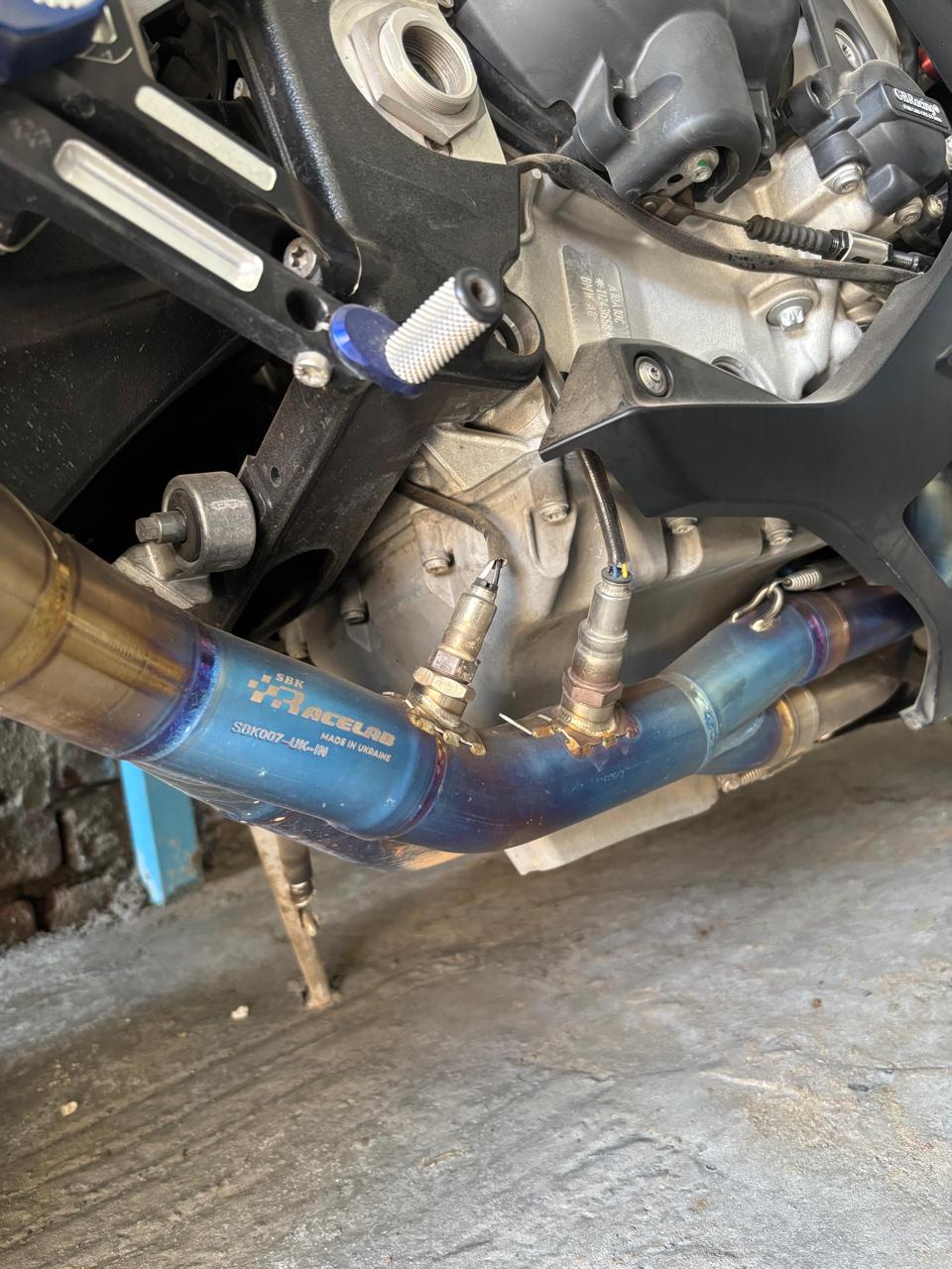 SBK RaceLabFull Titanium( GRADE-5) Handmade Headers for BMW S1000RR 2019-2025
