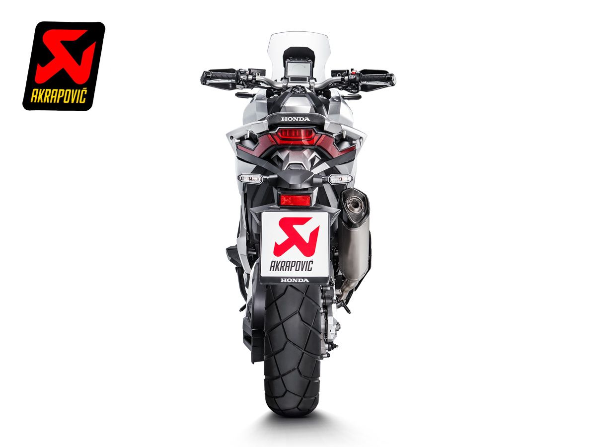 AKRAPOVIC APPROVED SLIP ON TITANIUM CARBON SILENCER HONDA FORZA 750 2021-2025