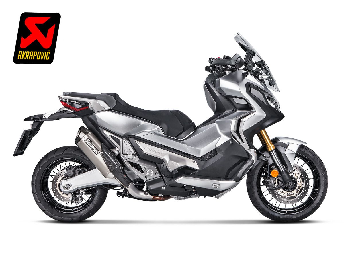 AKRAPOVIC APPROVED SLIP ON TITANIUM CARBON SILENCER HONDA FORZA 750 2021-2025