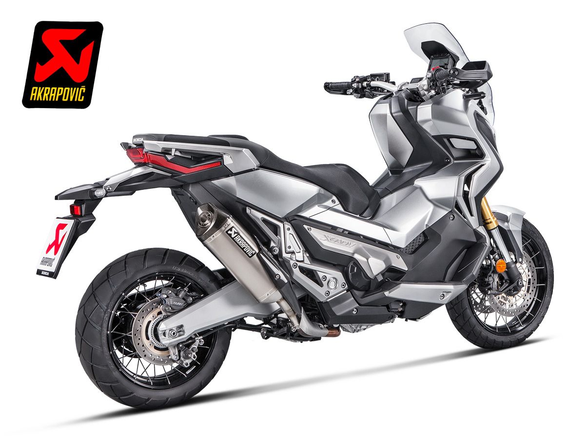 AKRAPOVIC APPROVED SLIP ON TITANIUM CARBON SILENCER HONDA FORZA 750 2021-2025