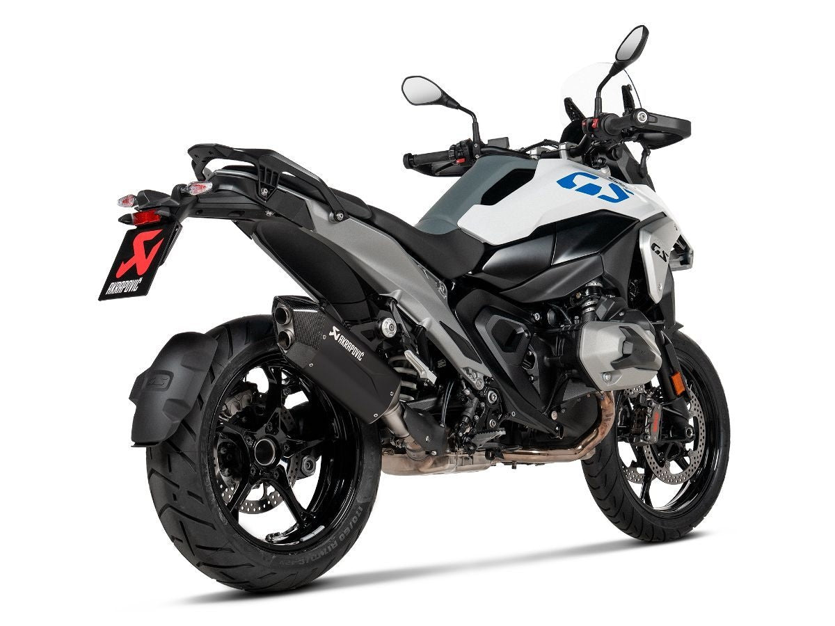 AKRAPOVIC BLACK TITANIUM SILENCER APPROVED BMW R 1300 GS 2023-2025