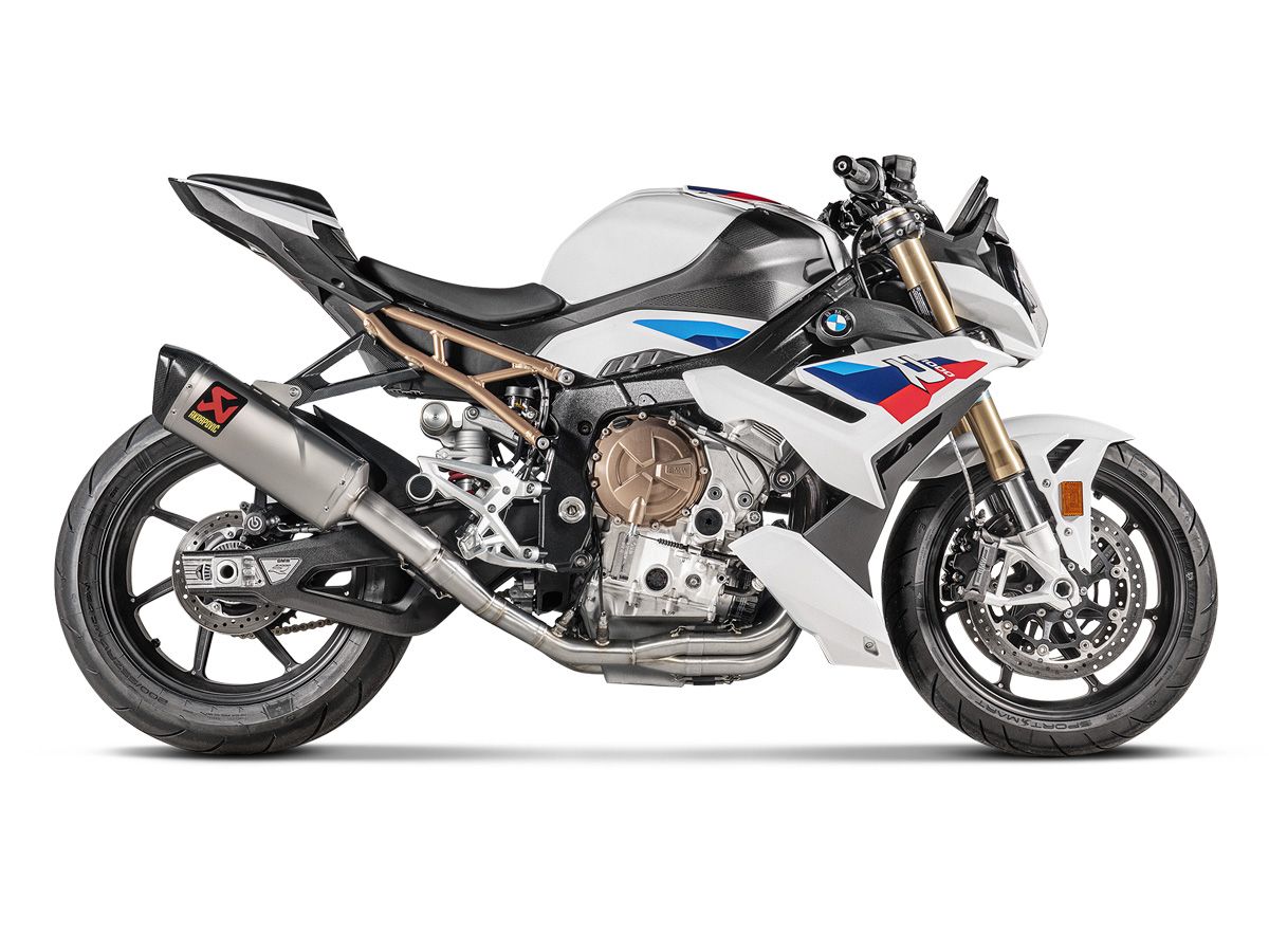 AKRAPOVIC COMPLETE RACING EXHAUST STAINLESS STEEL TITANIUM BMW S 1000 R 21-25