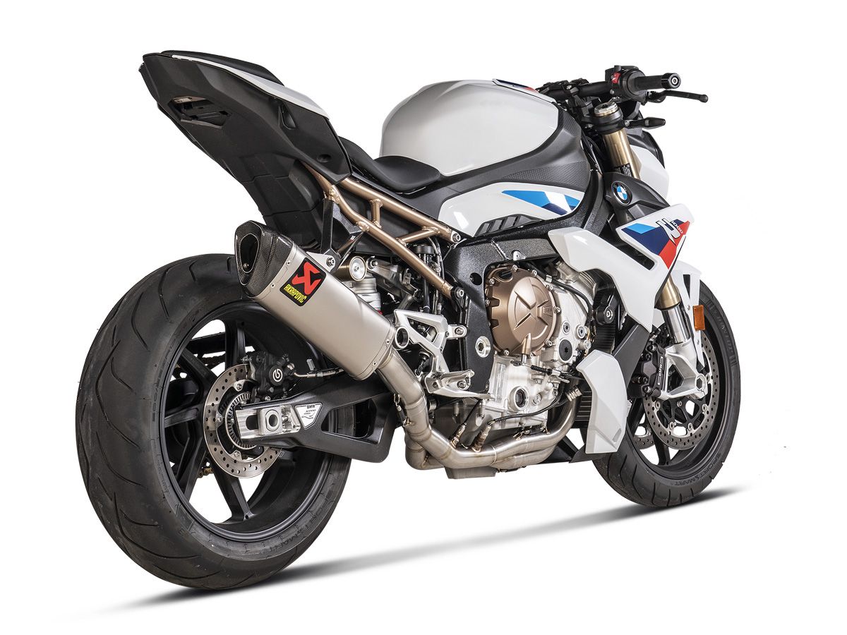 AKRAPOVIC COMPLETE RACING EXHAUST STAINLESS STEEL TITANIUM BMW S 1000 R 21-25
