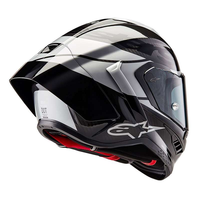 Alpinestars Supertech R10 Element Helmet Silver Gloss