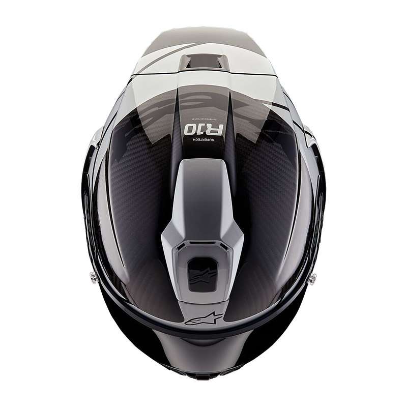 Alpinestars Supertech R10 Element Helmet Silver Gloss