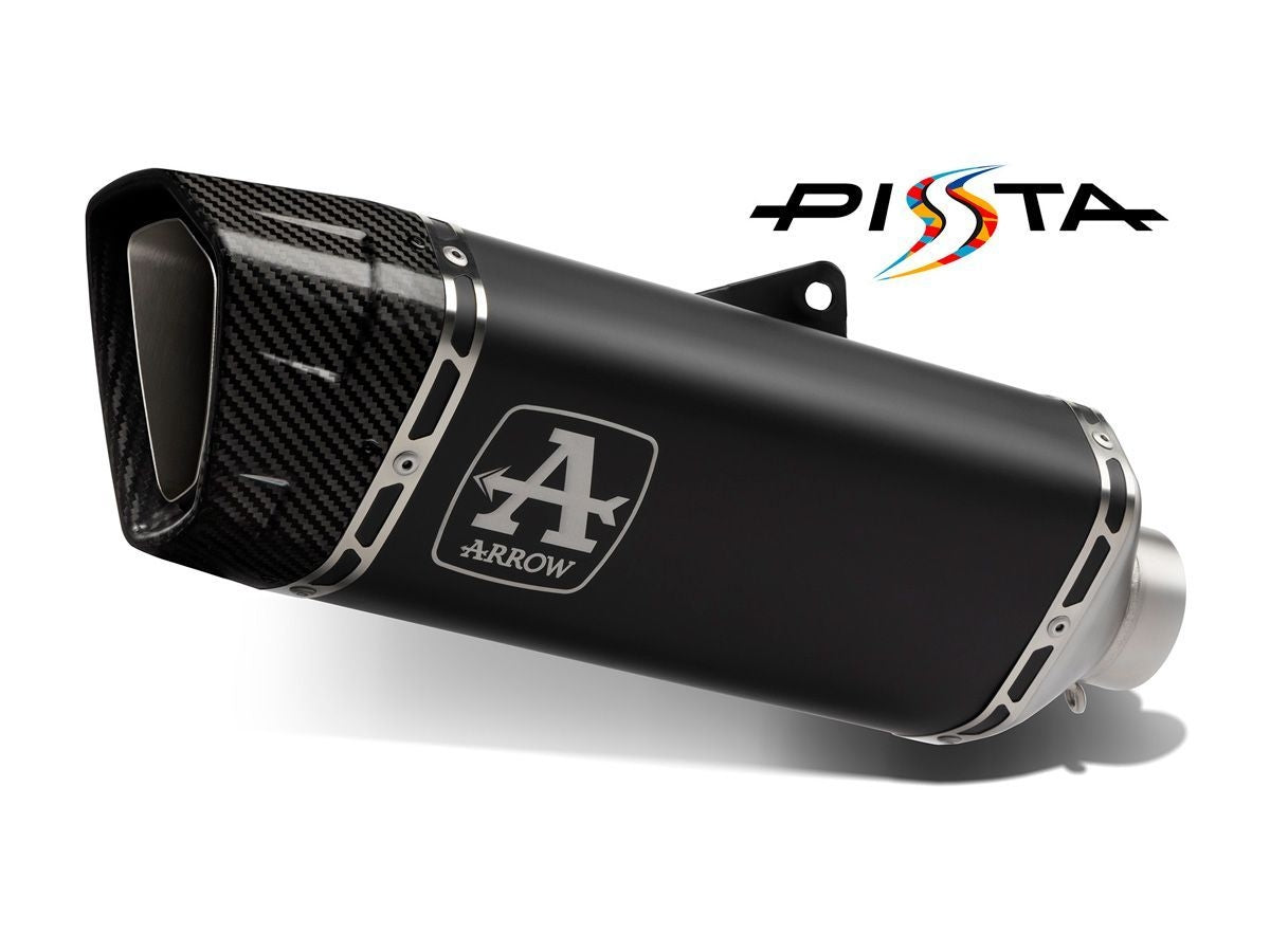 ARROW EURO 5 APPROVED DARK TITANIUM "PISTA" TERMINAL BMW S 1000 R / RR 2019-2025