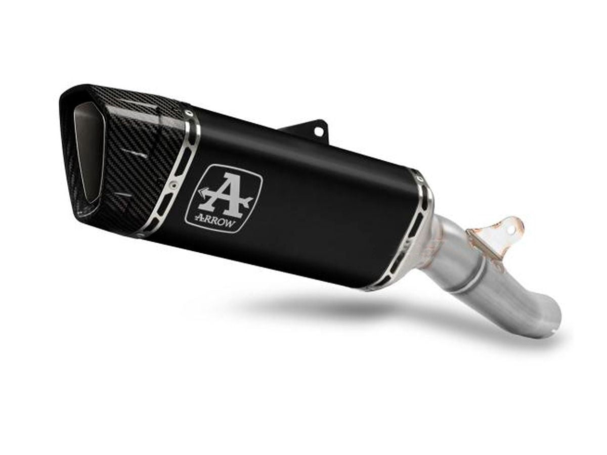 ARROW EURO 5 APPROVED DARK TITANIUM "PISTA" TERMINAL BMW S 1000 R / RR 2019-2025