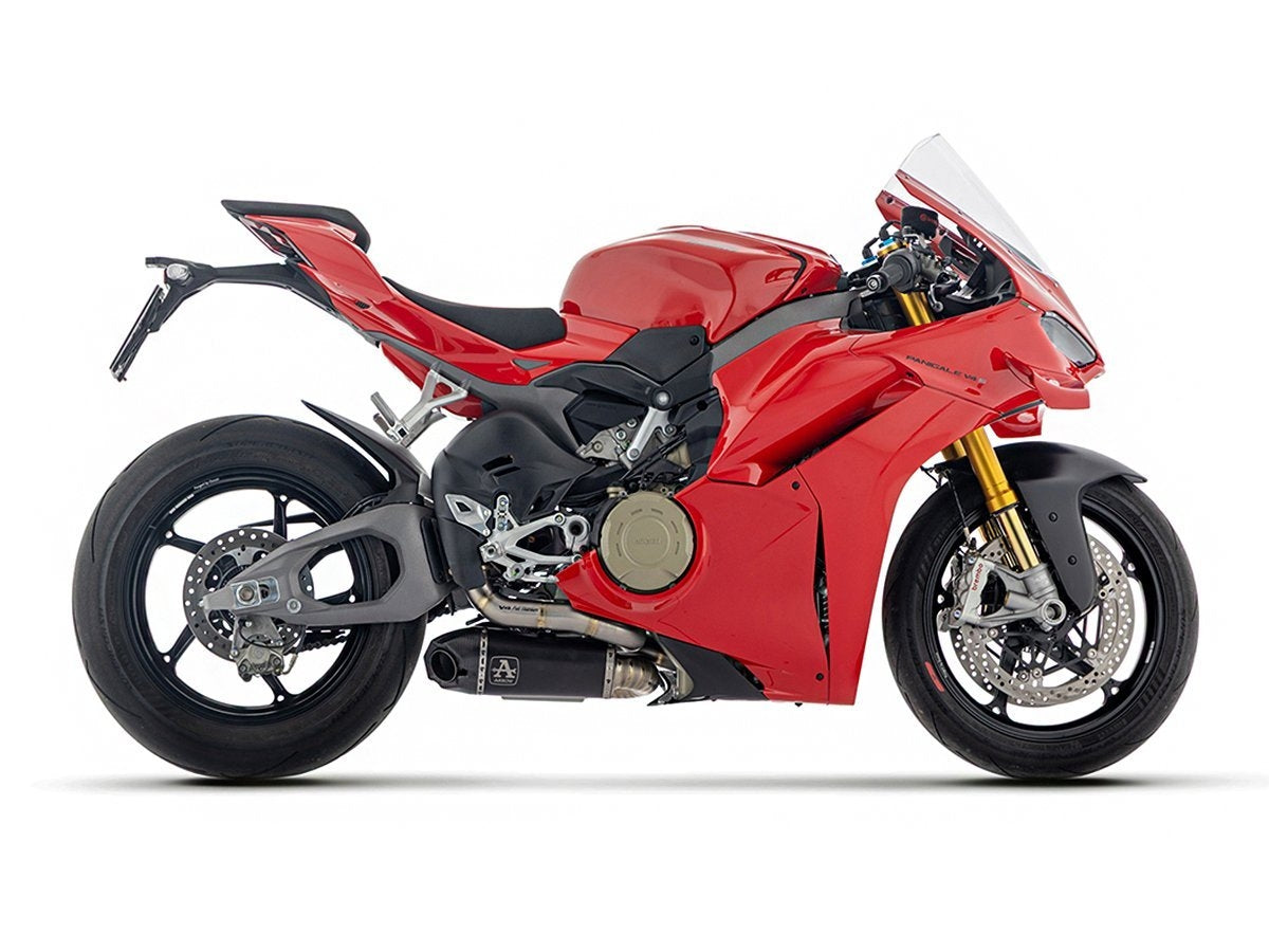 ARROW RACING WORKS DARK TITANIUM-CARBY SILENCER DUCATI PANIGALE V4 2025
