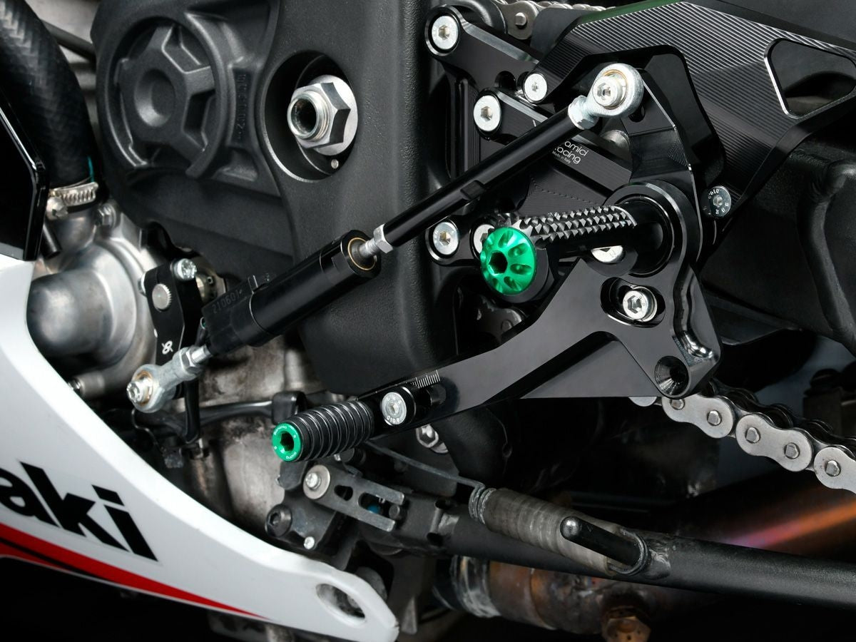 BONAMICI RACING ADJUSTABLE REAR SETS KIT KAWASAKI ZX-10R 2021-2024