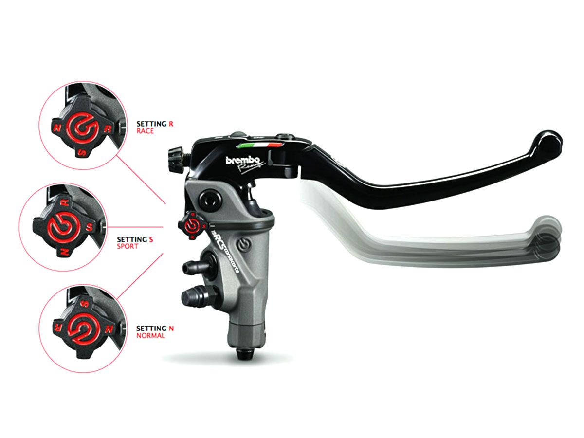 BREMBO RACING RADIAL BRAKE PUMP 17RCS 17 RCS CORSACORTA RR ADJUSTABLE WHEELBASE