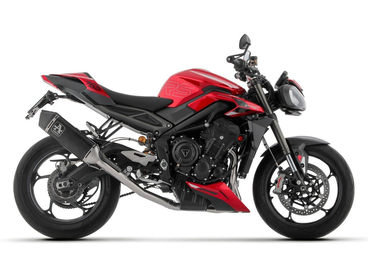 COMPLETE COMPETITION ARROW SYSTEM TRIUMPH STREET TRIPLE 765 RS 2023-2024