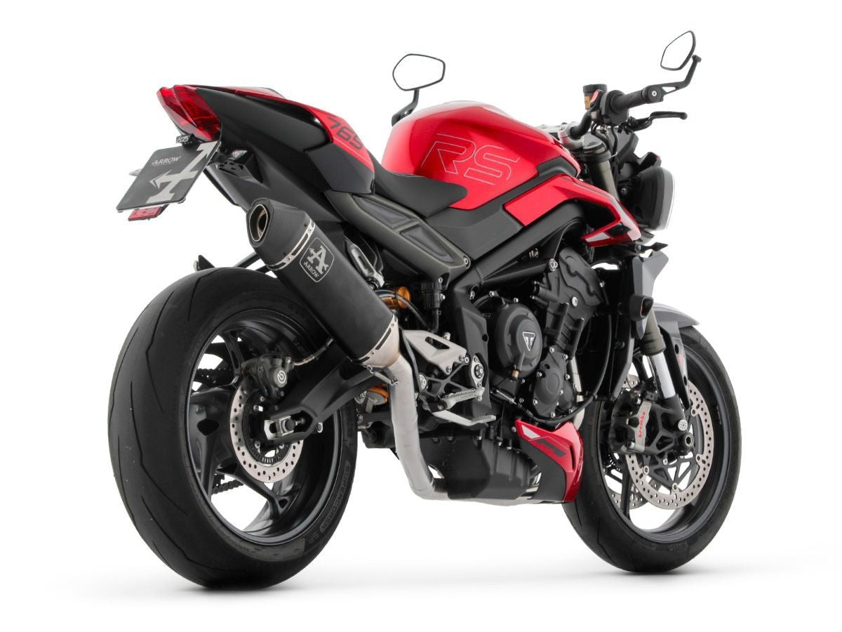 COMPLETE COMPETITION ARROW SYSTEM TRIUMPH STREET TRIPLE 765 RS 2023-2024