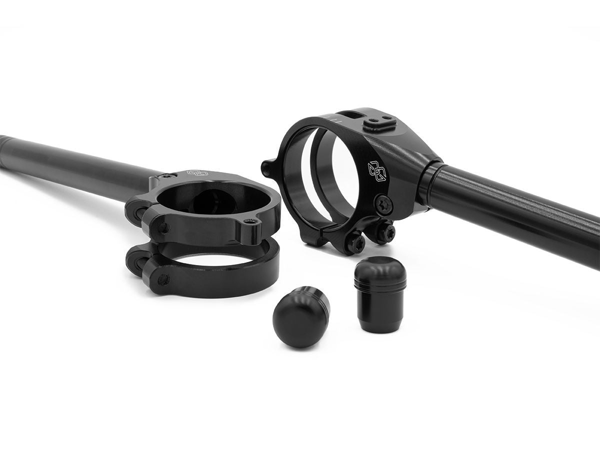 GILLES TOOLING PAIR OF HANDLEBARS GP-LIGHT 4 BLACK KAWASAKI NINJA ZX-6R 636 2023-2025