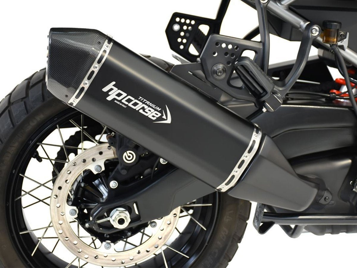 HP CORSE SPS CARBON 350 BLACK TITANIUM EXHAUST SILENCER HARLEY DAVIDSON PAN AMERICA 1250 2020-2025
