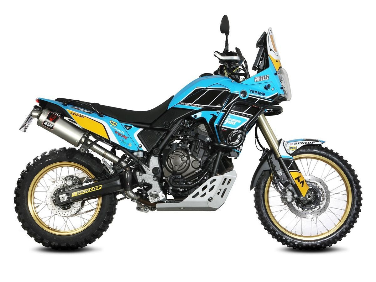 MIVV DAKAR STAINLESS STEEL SILENCER YAMAHA TENERE 700 2019-2025