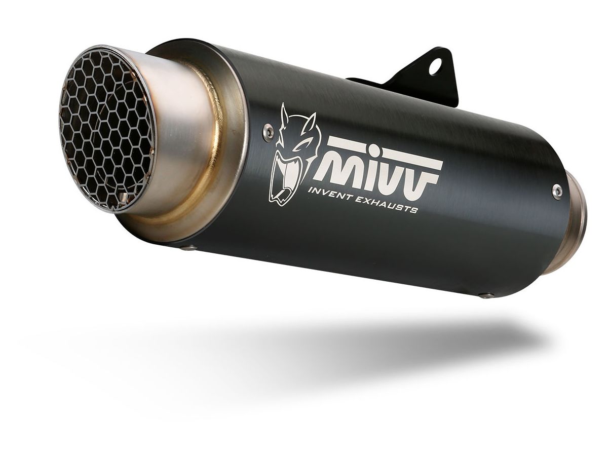 MIVV FULL EXHAUST SPORT GPPRO STAINLESS STEEL BLACK BMW G 310 R 2018-2024 USED