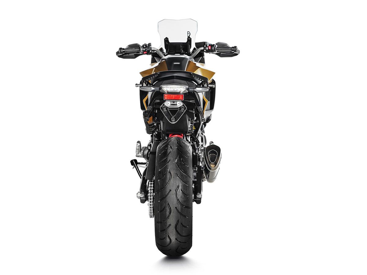 RACING EXHAUST SILENCER AKRAPOVIC CARBON BMW F 900 XR 2020-2025