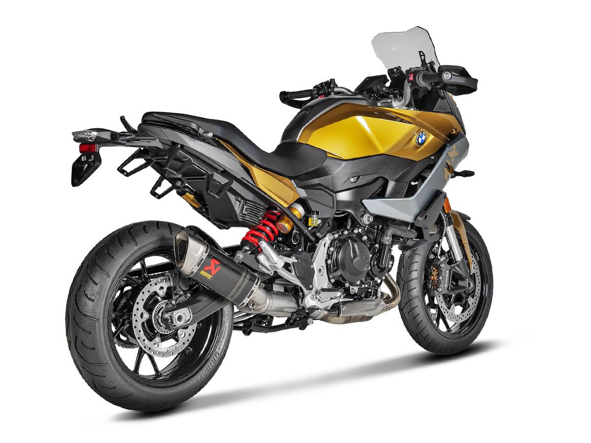 RACING EXHAUST SILENCER AKRAPOVIC CARBON BMW F 900 XR 2020-2025