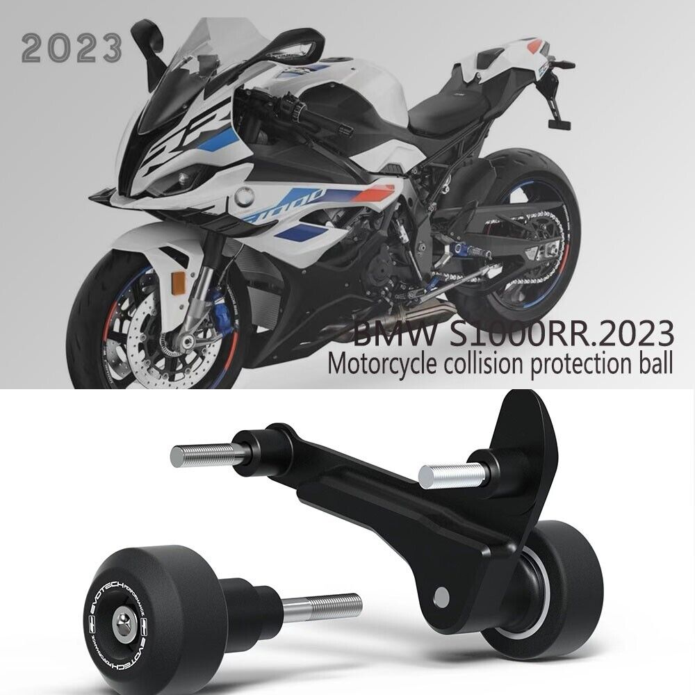 EVOTECH Frame Slider Anti Crash Engine Exhaust Falling Protector For BMW S1000RR 2023 EP