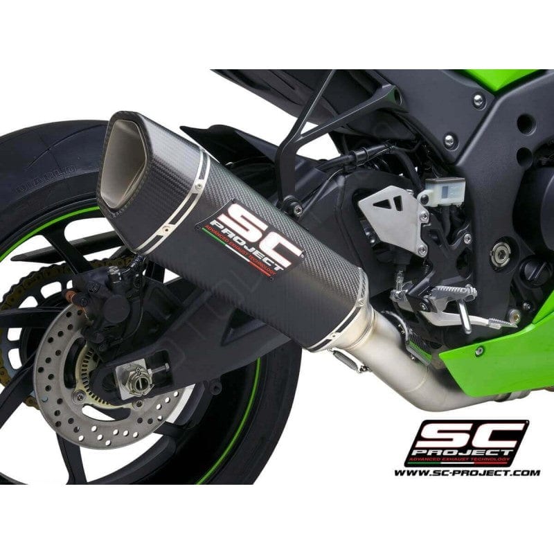 SC PROJECT SC1-R CARBON EXHAUST FOR KAWASAKI ZX10R(2021-23)
