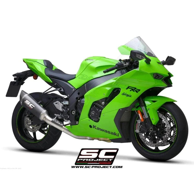 SC PROJECT SC1-R CARBON EXHAUST FOR KAWASAKI ZX10R(2021-23)