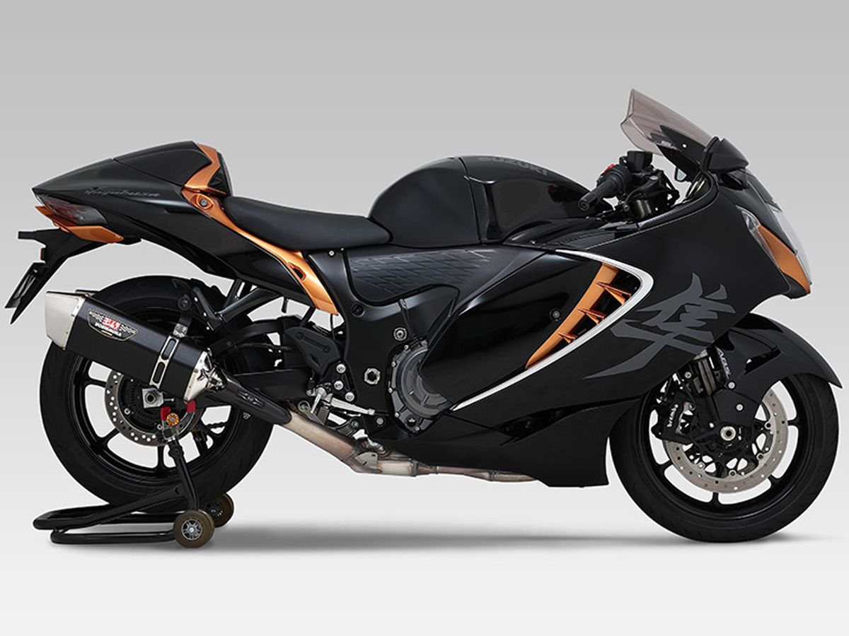 YOSHIMURA HEPTA FORCE METAL MAGIC STEEL EXHAUST SUZUKI GSX-R 1300 R HAYABUSA 2021