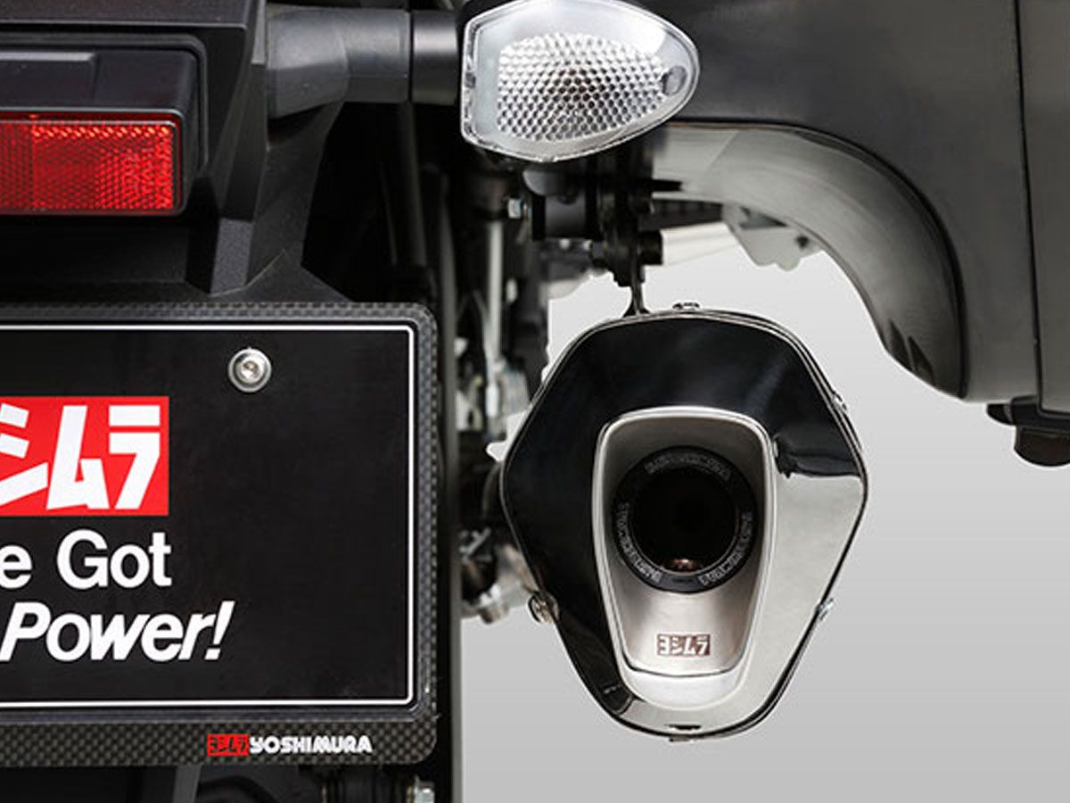 YOSHIMURA HEPTA FORCE METAL MAGIC STEEL EXHAUST SUZUKI GSX-R 1300 R HAYABUSA 2021