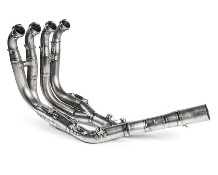 BMW S1000RR Akrapovic E-B10E8 Titanium Pipes for BMW S 1000 RR 19-, S 1000 R 21-,M1000RR 21- are a complete exhaust if combined with Akrapovic slip on muffler