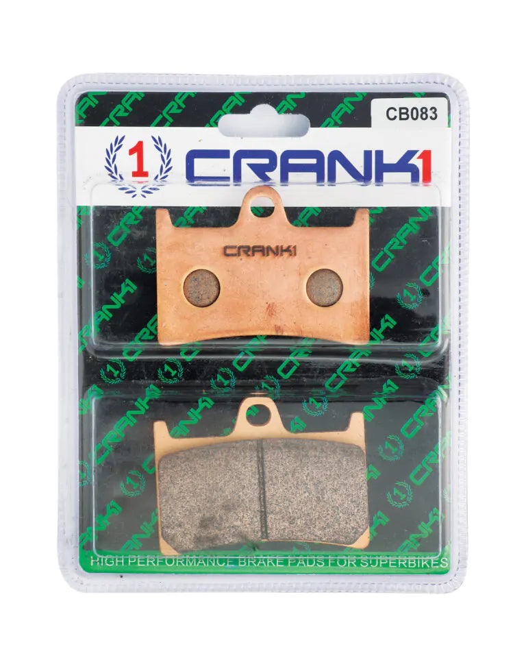 BRAKE PADS FRONT YAMAHA YZF R1/2 SETS – 2004 TONWARDS-CB083-CRANK1 Sintered Brake Pad