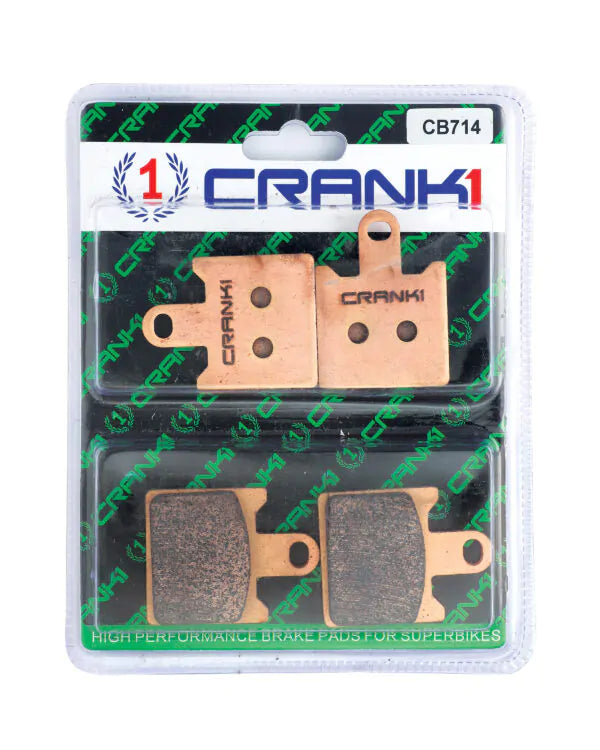 BRAKE PADS FRONT KAWASAKI ZX14 R NINJA – 2006 TO 2014-CB714-CRANK1 Sintered Brake Pad