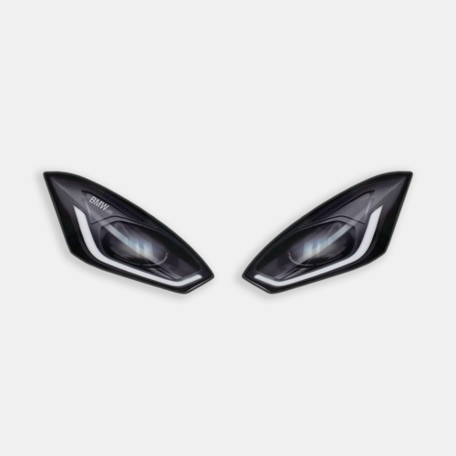 BMW S1000RR Factory 2019+ simulated WSBK Headlight Decals sticker