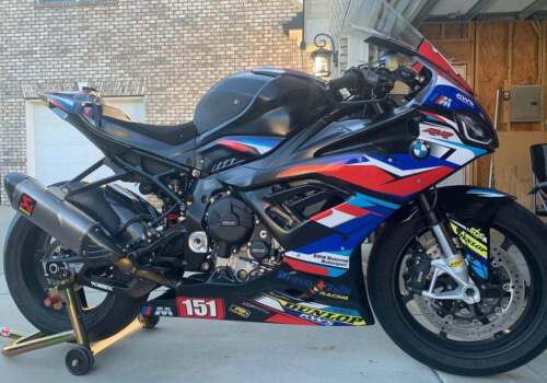BMW S1000RR Factory 2019+ simulated WSBK Headlight Decals sticker