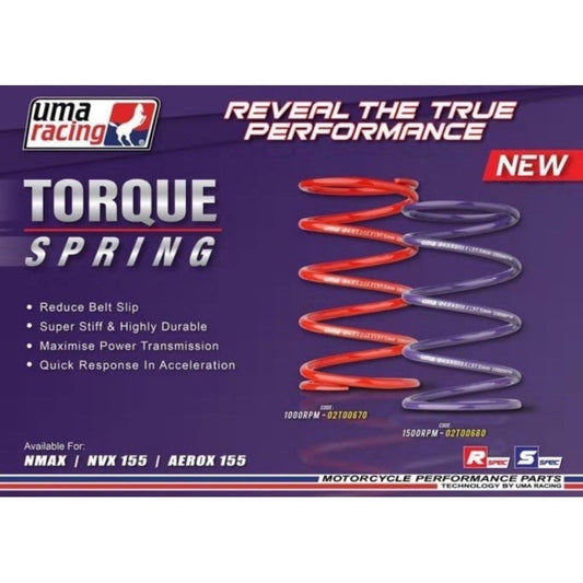 UMA Racing Torque Spring 1500 RPM Nmax/NVX Purple – 02T00680