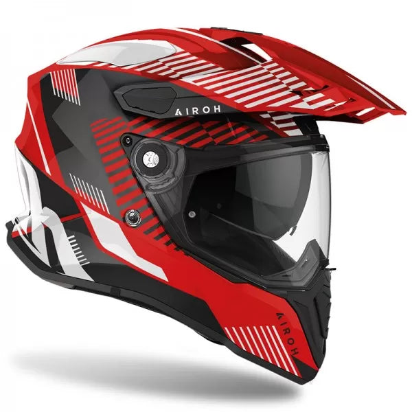 AIROH COMMANDER BOOST RED HELMET