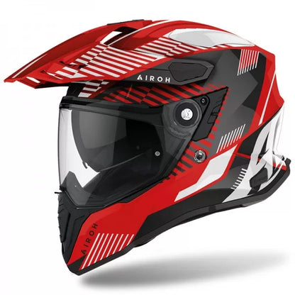 AIROH COMMANDER BOOST RED HELMET