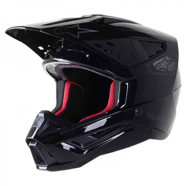 ALPINESTARS S-M5 SCOUT BLACK SILVER HELMET