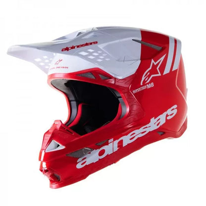 ALPINESTARS S-M8 RADIUM 2 BRIGHT RED HELMET