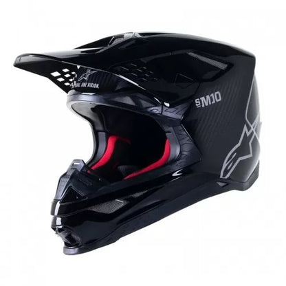 ALPINESTARS SUPERTECH M10 SOLID BLACK HELMET