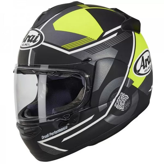 ARAI CHASER-X GENE FLUOR YELLOW MATT HELMET