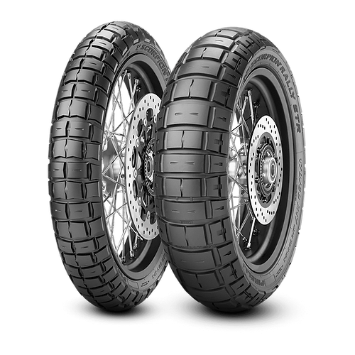 PIRELLI SCORPION RALLY STR 130/80-17 Tubeless 59 V Front Two-Wheeler Tyre